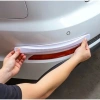Mey İthalat® Araba Tampon Koruyucu Karbon Desenli Siyah Beyaz