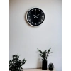 Mey İthalat® Beyaz 36 Cm Modern Duvar Saati