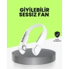 Mey İthalat® Bıçaksız Güvenli Tasarımlı Sessiz Boyun Fanı