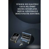 Mey İthalat® Bileklikli Amoled Ekran Akıllı Saat ve Dijital Göstergeli Kablosuz Bluetooth Kulaklık ANC/ ENC