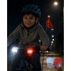Mey İthalat® Bisiklet Ön Arka Işık Seti Silikon Çakar LED Güvenlik Lambası