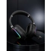 Mey İthalat® Bluetooth 5.0 RGB Işıklı Mikrofonlu Kablosuz Kulak Üstü Kulaklık