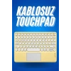 Mey İthalat® Bluetooth Touchpad Klavye Ultra İnce Taşınabilir Q Klavye Yeni Nesil