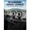 Mey İthalat® Çift Başlıklı Araç İçi USB Vantilatör Soğutucu Fan