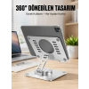 Mey İthalat® Çift Eksenli Ayarlanabilir Tablet Destek Standı Yeni Nesil
