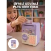 Mey İthalat® Çocuklar İçin Elektronik Şifreli Para Biriktirme Kumbarası Mor