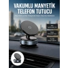 Mey İthalat® Çok Yönlü Döner Başlıklı Vakumlu Araç Telefon Standı – Sert Yollarda Stabil Kullanım Yeni Nesil