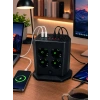 Mey İthalat® Çoklu Priz 8 Çıkışlı 4 USB 2 Type-C Anahtarlı Dikey Priz Kulesi