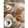 Mey İthalat® Dayanıklı Kordonlu Şarjlı Akıllı Saat Yeni Nesil
