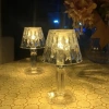 Mey İthalat® Dekoratif Pilli LED Masa Lambası 12Li
