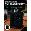 Mey İthalat® Dikey Priz Kulesi 8 AC Priz 4 USB 2 Type-C Çocuk Korumalı Güç Dağıtıcı