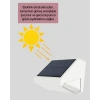 Mey İthalat® Dış Mekan Solar Duvar Lambası – 120° Hareket Algılama, 3 Işık Modu Yeni Nesil