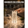 Mey İthalat® Dokunmatik Kristal Gece Lambası Hediyelik