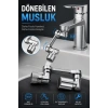 Mey İthalat® DÖNEBİLEN MUSLUK ÖZEL SU AKIŞ TASARIMI