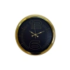 Mey İthalat® Elite Luxury Gold 40 Cm Metal Duvar Saati