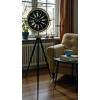 Mey İthalat® Eskitme İhtişam Tripod Ayaklı Saat