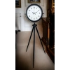 Mey İthalat® Eskitme Tripod Ayaklı Dekoratif Saat