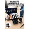 Mey İthalat® Gamer  Seti Bluetooth Kulaklık Ucuz Kaliteli Yeni Nesil Akıllı Saat