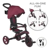 Mey İthalat® Globber Explorer 4in1 Katlanabilir Bisiklet Bordo