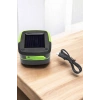 Mey İthalat® Güneş Enerjili Led Lamba Kamp Lambası Katlanabilir Lamba USB Şarjlı