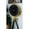 Mey İthalat® İhtişam Gold Tripod Ayaklı Saat