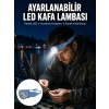 Mey İthalat® Kampçı Kafa Lambası Su Geçirmez Çok Modlu LED Yeni Nesil