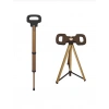 Mey İthalat® Katlanabilir Baston Tabure, Walking stick and portable stoo