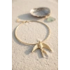 Mey İthalat® Kırlangıç Model Gold Renk Choker Kadın Kolye