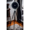 Mey İthalat® Krom Prime Modern Tripod Ayaklı Saat