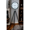 Mey İthalat® Krom Sade & Şık Tripod Ayaklı Saat