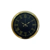 Mey İthalat® Luxury Gold 40 Cm Metal Duvar Saati