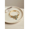Mey İthalat® Mavi Arı Model Gold Renk Charm Bileklik