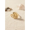 Mey İthalat® Nautilus Tasarım Gold Renk Kadın Yüzük