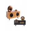 Mey İthalat® Nostaljik Radyo Bluetooth Bağlantılı Şarjlı Yüksek Ses Kaliteli
