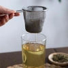 Mey İthalat® Paslanmaz Çelik Çay ve Kahve Süzgeci - İnce Gözenekli