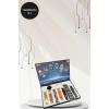 Mey İthalat® Powerbank Bluetooth Kulaklık Ve Akıllı Saat 7 Kordonlu Metal Kordon Plastik Kordon