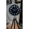 Mey İthalat® Prime Krom Tripod Ayaklı Saat