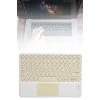 Mey İthalat® Profesyonel Wifi Q Klavye Bluetooth Klavye Touchpad 10.8 Inç Yeni Nesil