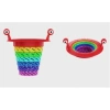 Mey İthalat® Renkli 6 Kademeli Lavabo Süzgeci