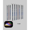 Mey İthalat® RGB LED Dış Ve İç Mekan Süsleme Işığı 10 Çubuklu Şerit