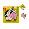 Mey İthalat® S00002907 PUZZLE ANIMALS 9 PCS 3 AST