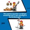 Mey İthalat® Sarı Kazıcı Yükleyici Yapım Oyuncağı 60480