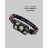 Mey İthalat® Şarj Edilebilir LED Far Hareket Sensörlü 5 Modlu Outdoor Yeni Nesil