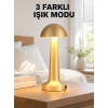Mey İthalat® Şarjlı Dimmerli LED Masa Lambası – 4-8 Saat Aydınlatma Yeni Nesil