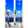 Mey İthalat® Selfie Çubuğu Tripod Kumandalı Telefon Tutucu Siyah