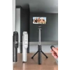 Mey İthalat® Selfie Çubuğu Tripod Kumandalı Telefon Tutucu Siyah