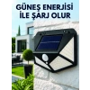 Mey İthalat® Sensörlü Solar Bahçe Lambası Geniş Açılı LED Aydınlatmalı Balkon Garaj ve Bahçe Işığı