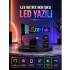 Mey İthalat® Şık ve Fonksiyonel RGB LED Panel Canlı Renk Yansımalı Işık Sistemi