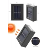 Mey İthalat® Solar Güneş Enerjili Çift Taraflı Duvar Lambası Çift Taraflı Duvar Lamba Güneş Enerjili Yeni Nesil