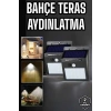 Mey İthalat® Solar Lamba Giriş, Bahçe Yol Avlu Hareket Sensörlü Led Parlak Gece Su Geçirmez